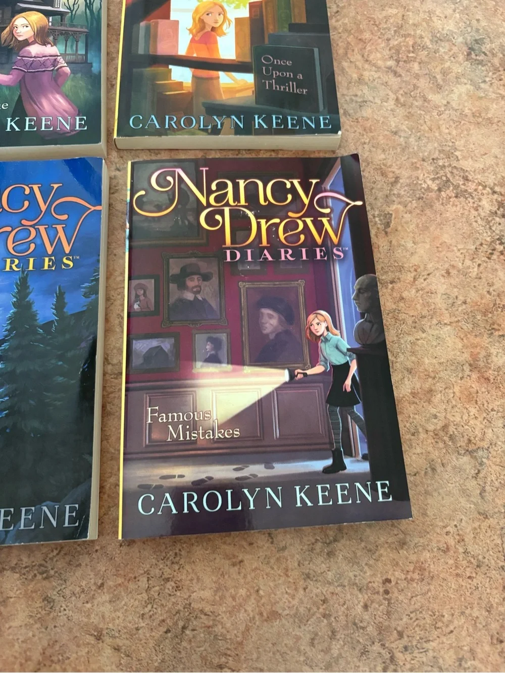 Nancy Drew Diaries Book Lot Carolyn Keene